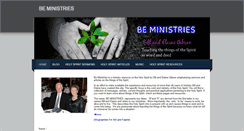 Desktop Screenshot of beministries.com